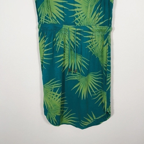 NUMPH | BOHO PALM LEAF SLEEVELESS DRESS - Picture 4 of 10